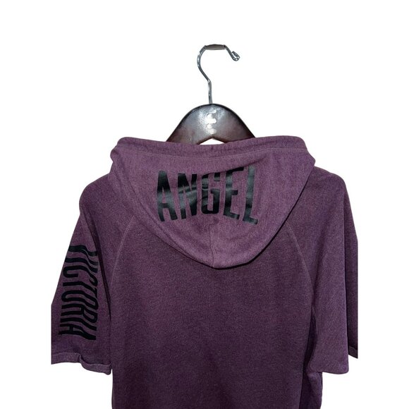 Victorias Secret Angels 2015 Maroon Hooded Sweatshirt Medium Soft & Cozy - Picture 5 of 8